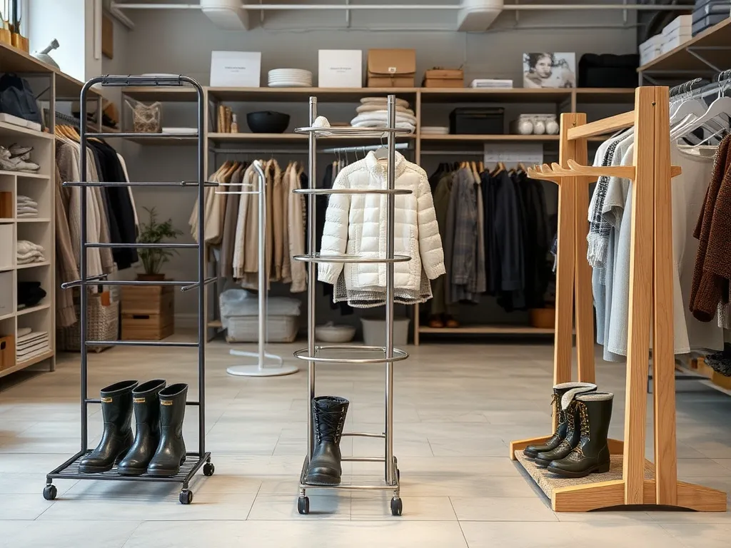 Skandináv előszoba bakancsszárítóval